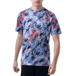 Russell Men's Core Jersey Active T-Shirt Abstract Moisture Wicking Athletic Tee